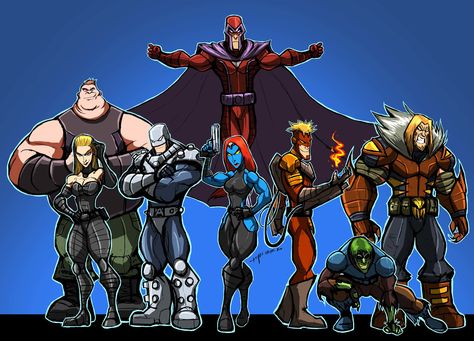 Brotherhood Of Evil Mutants, Mortal Kombat Comics, Avengers Earth's Mightiest Heroes, Star Wars Cartoon, Xmen Art, Xmen Comics, The Brotherhood, Superhero Poster, Marvel Characters Art