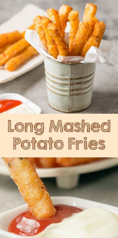 Mashed Potato Fries, Deep Fried Mashed Potatoes, Fried Mashed Potatoes, Fried Potatoes Recipe, Making French Fries, French Fries Recipe, Making Mashed Potatoes, Mashed Potato Recipes, Fries Recipe