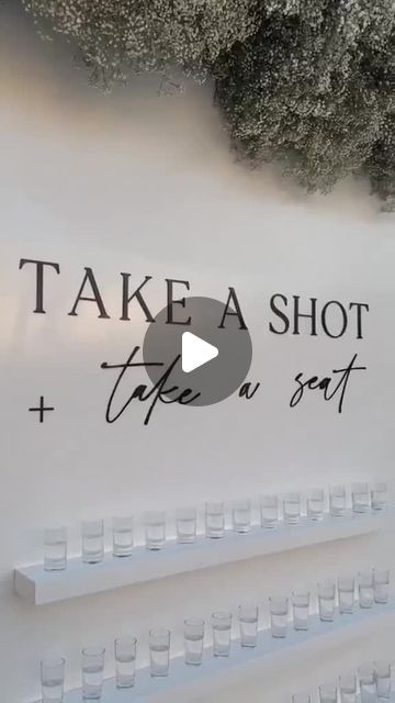 Loverly on Instagram: "As the year comes to a close we’re revisiting some of our favorite ideas from the year! Starting with this take a shot & a seat seating chart from @gingerosesmith’s wedding 🥃 What would your alcohol of choice be? Let us know ⬇️ And be sure to use Loverly's Guest List tool to manage your list from start to finish for free 🤍⁠ ⁠ Wedding Content Creator @followthebride_" Take A Shot Take A Seat, Shot Seating Chart Wedding, Take A Shot And Take A Seat, Wedding Content, Take A Shot, Seating Chart Wedding, Guest List, Wedding Signage, Take A Seat