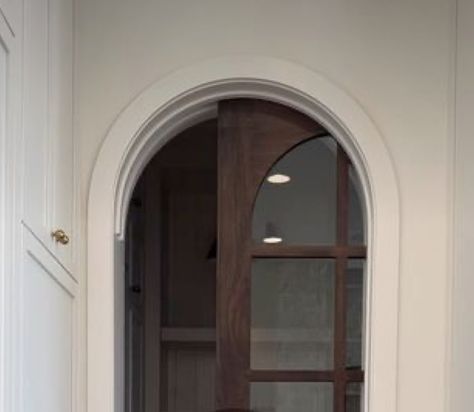 Double Door Design, Arched Doors, Wood Doors, Double Doors, Door Design, Entrance, New Homes, Doors, Apartment