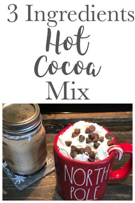 Hey guys, I’m back with another cheap and easy gift idea. This 3 Ingredients Hot Cocoa Mix costs about $10 to make in 3 minutes! Spiced Cider Mix, Hot Cocoa Mix Gift, Diy Hot Chocolate Mix, Cocoa Mix Recipe, Hot Cocoa Mix Recipe, Hot Chocolate Mix Recipe, Easy Gift Idea, Homemade Hot Chocolate Mix, Diy Hot Chocolate