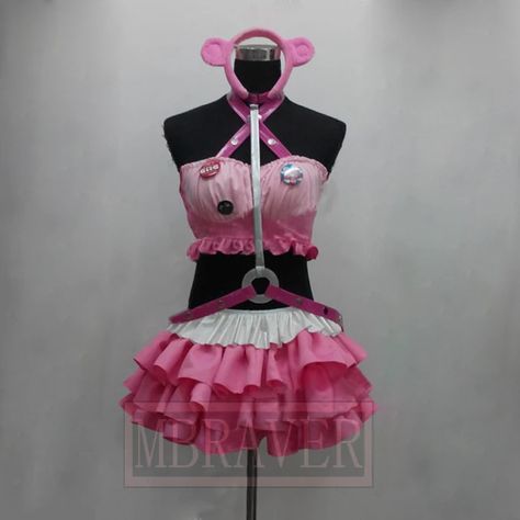 Super Sonico GRG Pink Bear Gloomy Racing GK Ver Supersonico Uniform Cosplay Costume Halloween Custom Made Any Size - AliExpress Gloomy Bear Cosplay, Sonico Cosplay, Carnaval Dress, Cosplay Supplies, Super Sonico, Gloomy Bear, Halloween Custom, Pink Bear, Dressup Party