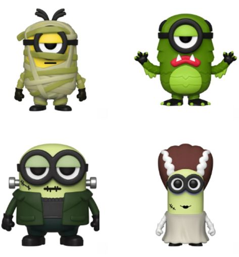 Minions Halloween Funko Pop! Pop Minion, Film Minion, Minions Halloween, Minion Halloween, Pop Vinyl Figures, Funko Pop Vinyl, Funko Pops, Aesthetic Themes, Pop Vinyl