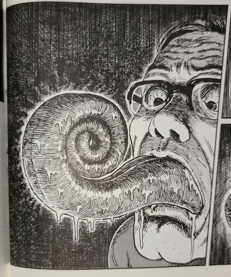 Jinjo Ito Art, Junji Ito Scary, Junji Ito Art Style, Junji Ito Drawing, Junji Ito Art, Junji Ito Uzumaki, Lovecraft Art, Comic Book Genres, Japanese Horror