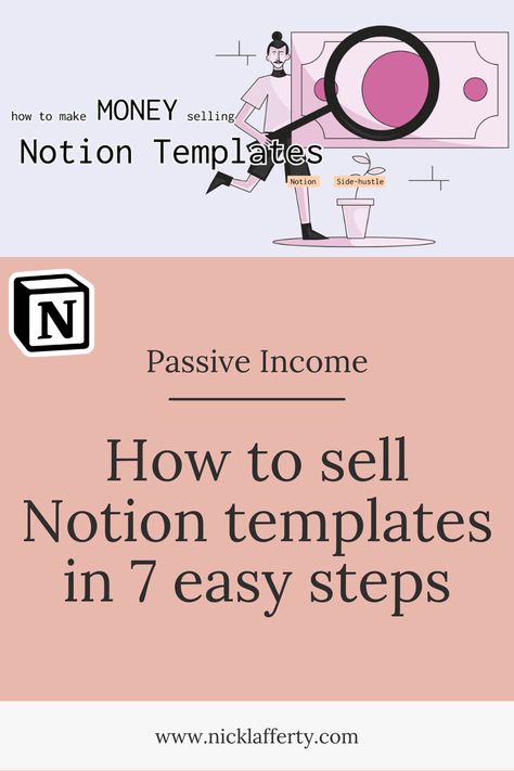 Unlock the potential of Notion templates and earn passive income using this beginner-friendly guide! Our latest blog post explores how to create and sell Notion templates on platforms like Etsy and Gumroad. Learn from experienced sellers and start monetizing your creativity today. How To Create Templates To Sell, How To Sell Notion Templates, How To Make Notion Template, Sell Notion Templates, Etsy Tips For Beginners, Notion Beginner, Sell Templates, Notion Business, Notion Inspiration