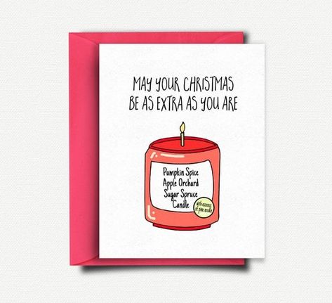 Ecards Funny Sarcasm, Christmas Birthday Cards, Funny Holiday Card, Christmas Card Funny, Sarcastic Christmas, Funny Holiday Cards, Funny Christmas Card, Cards For Boyfriend, Funny Holiday