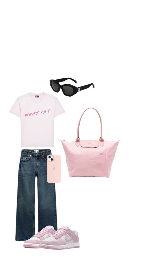 #rose #pink #outfit #thekooples #meufdu16 #longchamp Rose Pink Outfit, Longchamp Outfit, Pink Outfit, Rose Pink, Pink