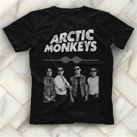 Arctic Monkeys Shirt, Arctic Monkeys T Shirt, Monkeys Band, Rock Band Shirts, Monkey T Shirt, Chase Atlantic, Metal T Shirts, Artic Monkeys, Pinterest Closet