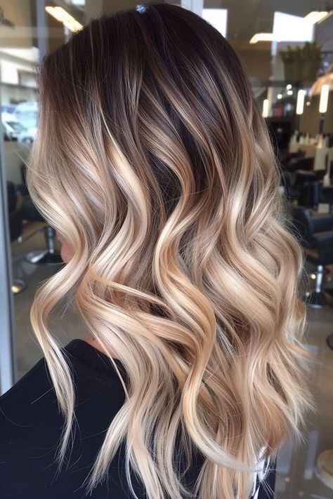 Sombre Hair VS Ombre Hair: What's The Big Difference? Ombre Blonde On Dark Hair, Balayage, Brunette Blonde Ombre Hair, Blonde Balayage Long Curly Hair, Edgy Ombre Hair, Ombré Brown To Blonde Hair, Dark Brown To Blonde Ombre Hair, Light Brown Hair With Blonde Tips, Ombre Hair Color Natural Hair