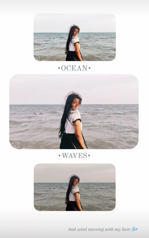 Aesthetic Instagram story collage idea Waves Collage, Ocean Captions, Collage Instagram Story, Creative Beach Pictures, Beach Photo Inspiration, Instagram Story Idea, Beach Instagram Pictures, Instagram Collage, Alcohol Party