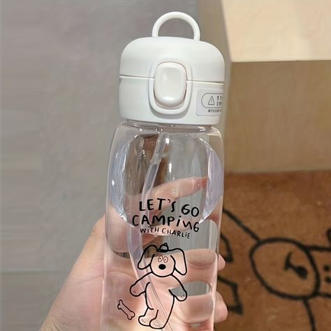 Faster shipping. Better service Botol Minum Aesthetic, Trendy Water Bottles, Kids Bottle, Cute Coffee Cups, Cute Water Bottles, Sport Water Bottle, Cup With Straw, Bear Pattern, Drinking Cup