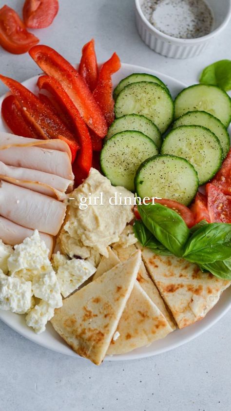 Nicole Addison, RD, MHSc on Reels | warner case · summer on the inside Veggie Plate Ideas, Hummus Snack Plate, High Protein Snack Plate, Snack Plate Dinner, Hummus Dinner Ideas, Snack Plates For Adults, What To Eat With Hummus, Snack Plate Ideas, Hummus Lunch