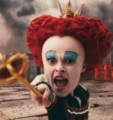 Helena Bonham Carter as The Red Queen Widget Halloween, Worst Witch, Off With His Head, Queen Of Hearts Alice, Queen Alice, Unlock Screen, Go Ask Alice, Alice In Wonderland Aesthetic, Alice In Wonderland Characters