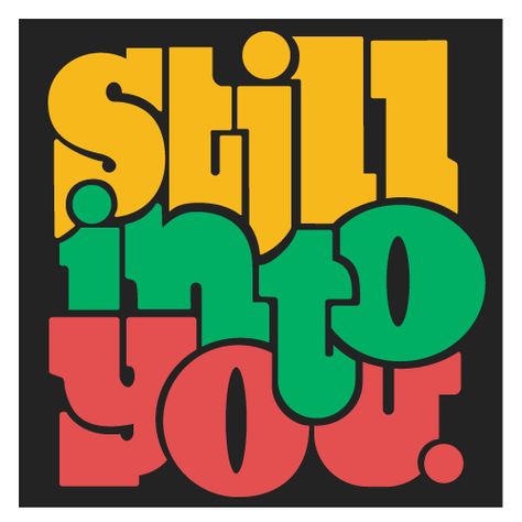 Still Into You #typography #design #graphicdesign #paramore Long Shadow Typography, Still Into You, Modern Typography Design, Cute Typography Design, Typographic Design Inspiration, 80s Typography, Illustrative Typography, Cool Typography Design, Fun Typography Design