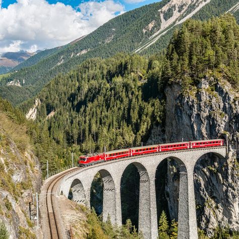 Eurail's New Train Route Is the Best Way to See Switzerland and Italy in One Trip | Condé Nast Traveler California Zephyr, Europe Train, Train Route, Travel Around Europe, Google Street View, Switzerland Travel, Train Journey, National Trust, Scenic Routes