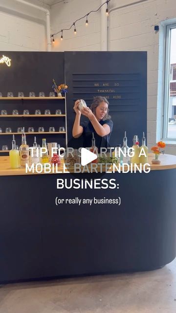 Colorado Mobile Bar on Instagram: "You don’t have to go into a crazy amount of debt to start your first business. If you play it smart by starting small and building a well-respected business even before you have a beautiful rig, you’ll set yourself up for more success and more money later. This idea goes hand in hand with bartending all of your events at first! Being a small business owner means grinding more at the beginning in order to have more time freedom later.

For a step-by-step guide to start your business, comment START NOW and we’ll send the link to your inbox!
.
.
.
#mobilebar #mobilebarcoach #businesscoach #smallbusiness" First Business, Start Your Business, Time Freedom, Mobile Bar, Start Now, Hand In Hand, More Money, Small Business Owner, Coaching Business