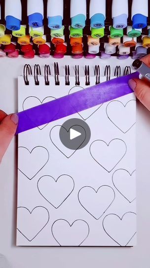 Love Sketchbook, Mindful Drawing, Draw So Cute, A Cute Drawing, Ludovico Einaudi, Heart Doodle, 50k Views, Cute Drawing, Pouring Painting