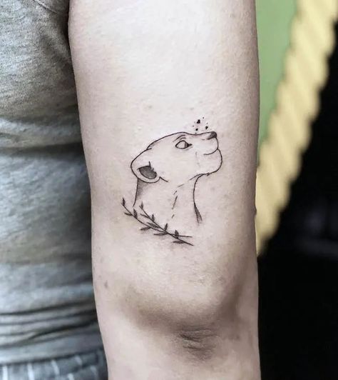 The Lion King Tattoo, Sleeping Beauty Tattoo, Easy Tattoos To Draw, Easy Tattoos, Lion King Tattoo, King Tattoo, Matching Friend Tattoos, Our Mindful Life, Shoulder Blade Tattoo