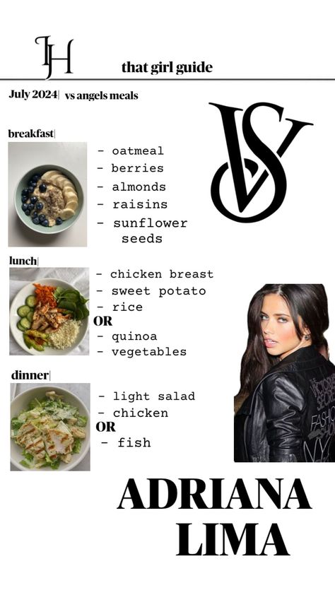 Supermodel Diet, Victoria Secret Diet, Food Calories List, Model Diet, Healthy Food Menu, Healthy Food Inspiration, Fat Loss Foods, Clean Eating Breakfast, Healthy Food Dishes