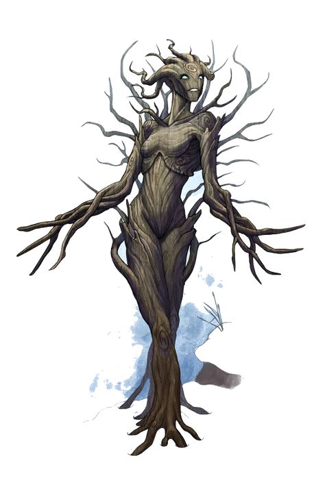 Fey Wanderer, Warhammer Elves, Plant Creatures, Forest Giant, Fairy Character, Tree Monster, Plant Monster, Beast Creature, Splash Art