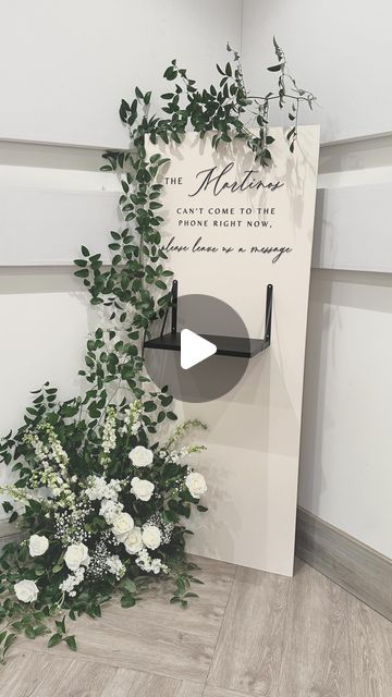 Emily Murray  | Something Borrowed on Instagram: "My favorite detail from this weekend was this custom display for Courtney and Nick’s audio guestbook 😍📞   Audio guestbooks are a hot wedding trend that I’ve made dozens of signs for over the years, but never to this level. This display created a fun experience (and cutest photo op!)) for their guests vs. a traditional guestbook and we’re here always here for that ✨  Cannot wait for the photos from this special day so we can see the full set up! ☎️  P.S. We have very limited dates left for 2024 and will open 2025 books in the new year! 🫶🏻   Venue: Newport Beach House | @longwoodvenuesanddestinations  Flowers: @sayleslivingstondesign  Couple: @courtyteenz  @tinobambino05  Audio guestbook to be displayed: @afterthetone.co   #audioguestbook Audio Guest Book Set Up, Wedding Audio Guest Book, Wedding Book Signing Ideas, Wedding Guest Book Table Ideas, Book Backdrop, Newport Beach House, Newport Ri Wedding, Wedding Guest Book Table, Guest Book Ideas