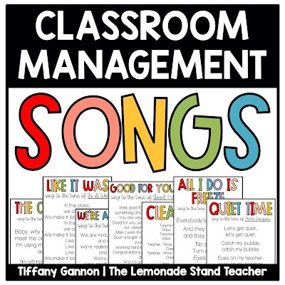 These songs and chants are a perfect classroom management tool for your kindergarten or elementary school classroom! These classroom management songs and chants are a simple way to keep students engaged, focused, and ready to learn! Classroom Management Songs, Creepy Carrots, Transition Songs, Classroom Management Elementary, Teaching Classroom Management, Classroom Songs, Classroom Behavior Management, Elementary Classroom Decor, Teaching First Grade