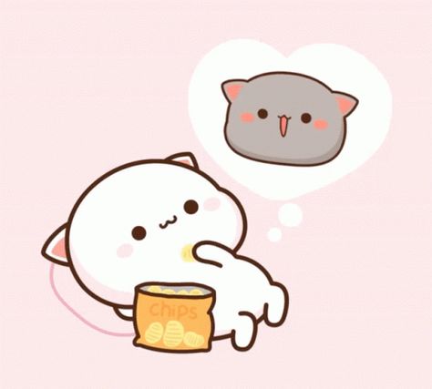 Peach Goma GIF - Peach Goma Peachandgomaeat - Discover & Share GIFs Peach Goma Gif, Cute Bunny Gif, Cutie Cat-chan, Peach And Goma, Peach Goma, Bisous Gif, Walpapers Cute, Koci Humor, Chibi Cat