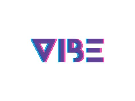 VIBE Logo Design wordmark typography app web ux ui identity blue abstract mark vector logo brand design branding logo design icon flat vibration Logos, Vibe Logo Design Ideas, Vibe Logo Design, Logo Design Abstract, Vibration Typography, Heatmap Design, Vibes Logo Design, Vibe Typography, Brand Logo Design Ideas