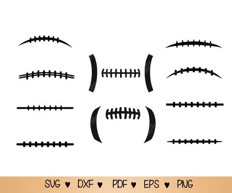 Football Laces Svg Football Outline Football Stitch Images | Etsy Stitch Images, Football Outline, Images For Cricut, Football Tattoo, Gameday Fashion, Cowboy Crafts, Green Bay Packers Logo, Football Birthday Party, Free Football