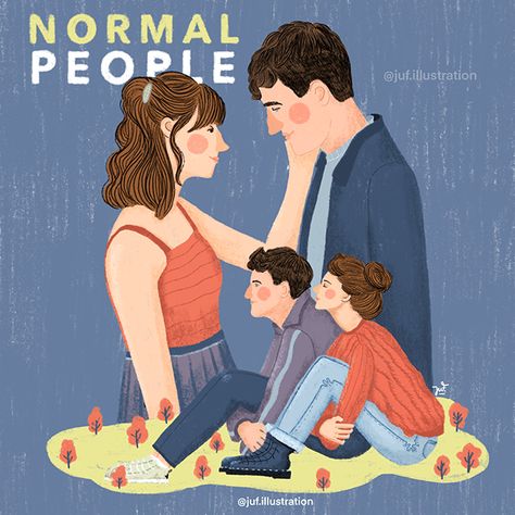 Normal People, Editorial Illustration, I Love Books, Cool Posters, Love Book, Wall Collage, Movies Showing, Serie Tv, Favorite Books