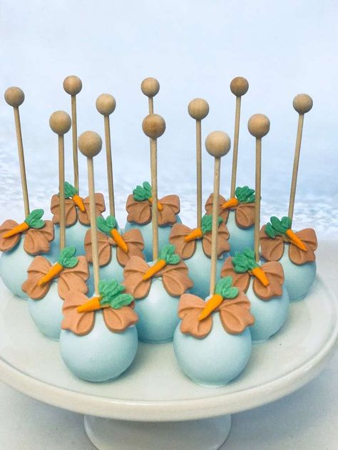 Peter Rabbit Sweet Table, Peter Rabbit Desserts, Peter Rabbit Cake Pops, Peter Rabbit Dessert Table, Peter Rabbit Birthday Party, Peter Rabbit Theme, Rabbit Birthday Party, Peter Rabbit Cake, Rabbit Theme