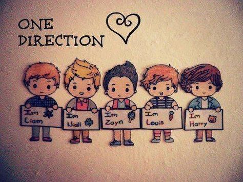 Signs. Their names and what they love. It's so cute! One Direction Fan Art, One Direction Cartoons, One Direction Drawings, One Direction Art, Gambar One Direction, One Direction Wallpaper, One Direction Photos, Good Day Song, One Direction Humor