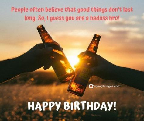 Happy Birthday Wishes for Brother #happybirthdaywishesforbrother #birthdaywishesbrother #sayingimages Humour, Beer Puns, Beer Memes, National Beer Day, Great Jokes, Inspirerende Ord, Beer Quotes, Alcohol Humor, Beer Day