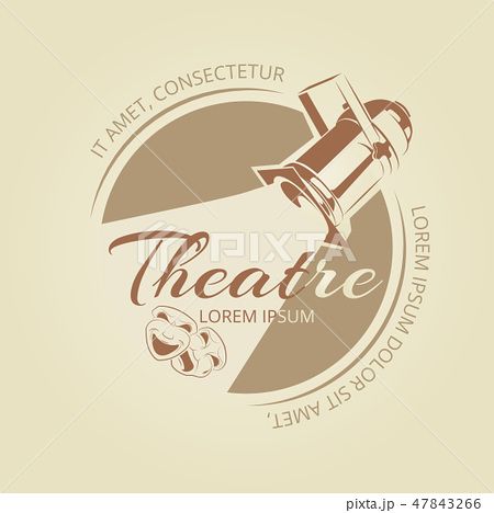 Drama Logo Design, Theatre Symbol, Redbubble Ideas, Theatre Logo, Play Logo, Greeting Poster, Film Logo, Theatre Masks, Drama Theatre