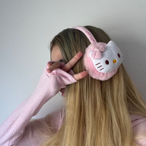 Hello Kitty Earmuffs, Earmuffs, Hello Kitty, Kitty