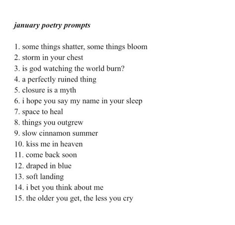 March Journal Prompts, Watching The World Burn, January Poem, Poem Prompts, March Journal, Poem Writing Prompts, Songwriting Prompts, Writing Songs Inspiration, Writing Prompts Poetry