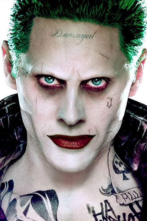 Jared Leto Joker Makeup, Hallowen Schminke, Joker Face Paint, Joker Face Tattoo, Joker Halloween Makeup, Jared Leto Joker, Leto Joker, Joker Halloween, Joker Makeup