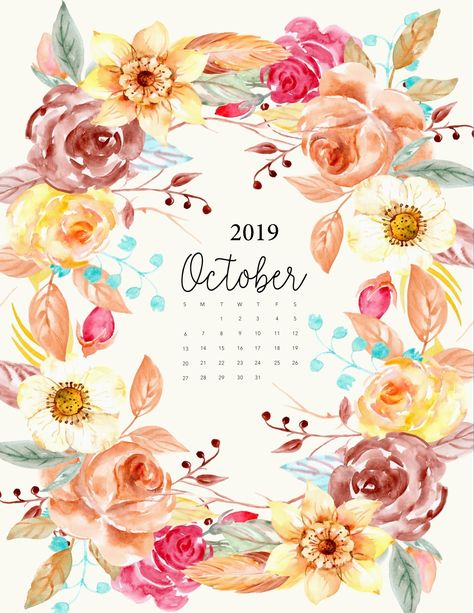 Best October 2019 iPhone Calendar Wallpaper Iphone Wallpaper October, October Desktop Wallpaper, Calendar 2019 Design, Iphone Calendar Wallpaper, Iphone Calendar, Wallpaper Best, October Wallpaper, Floral Quotes, October Calendar