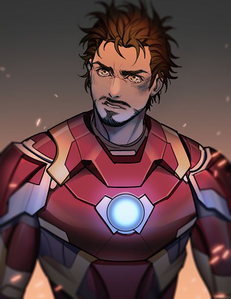 shoot to thrill! Tony Stark Fanart, Iron Man Fan Art, Iron Man Art, Univers Marvel, Iron Man Tony Stark, Drawing Cartoon Characters, Marvel Iron Man, Man Character, Marvel Fan