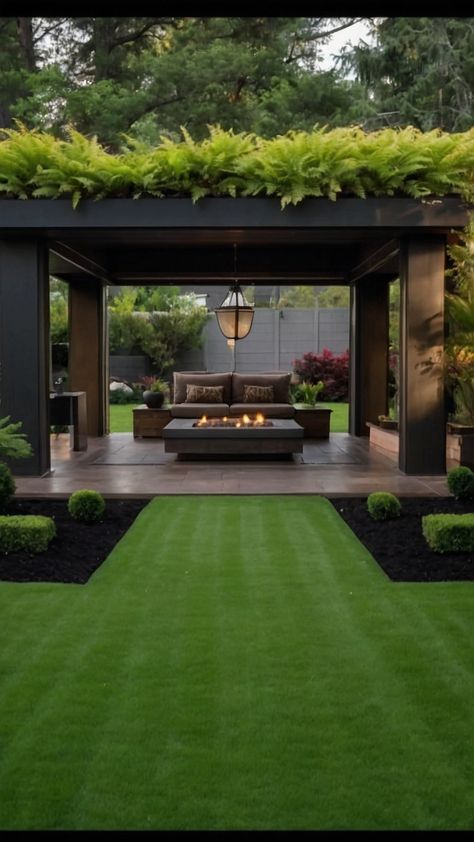 Transform your backyard into a modern oasis with our stylish landscaping designs Discover innovative pool garden layouts and small yard ideas to elevate your outdoor space Get inspired by small yard garden ideas patio designs and plant arrangements for a contemporary and inviting backyard retreat Garden Design Courtyard, Landscape Ideas Big Yard, Backyard Small Garden Design, Stunning Backyard Landscaping, Simple Garden Landscape, Narrow Landscape Design, Home And Garden Design Ideas, Poolside Garden Ideas, Modern Backyard Design Ideas