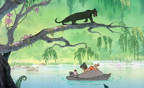 Jungle Book Characters, Jungle Book Disney, Animation Disney, Disney Paintings, The Jungle Book, Rudyard Kipling, Disney Music, Disney Favorites, Art Disney