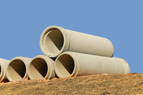 Drainage Pipe. Stack of Concrete Drainage Pipe , #sponsored, #Pipe, #Drainage, #Concrete, #Stack #ad Art, Design, Plants, Drainage Pipe, Art Designs, Graphic Art, Photo Image, Stock Photos