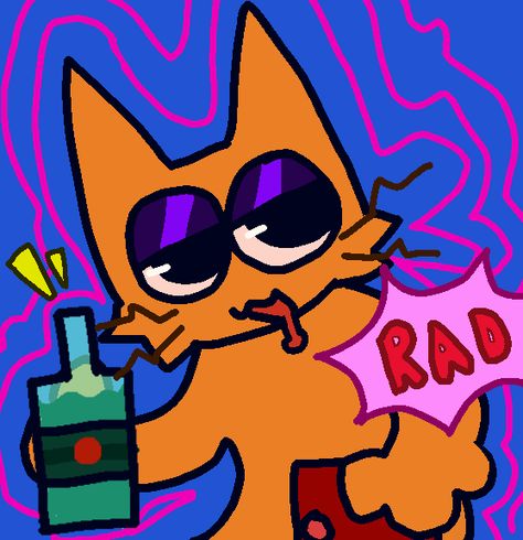 Credits To: Me!! Eyestrain Art, Silly Art, Swag Art, My Art Style, Eye Strain, Pfp Ideas, Funky Art, Art Styles, Profile Pictures