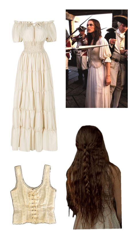 Elizabeth Swann And Will Turner Costumes, Elizabeth Swan Costume, Jack Sparrow Halloween Costume, Jack Sparrow Halloween, Elizabeth Swann Costume, Elizabeth Swan, Jack Sparrow Costume, Halloween Duos, Elizabeth Swann