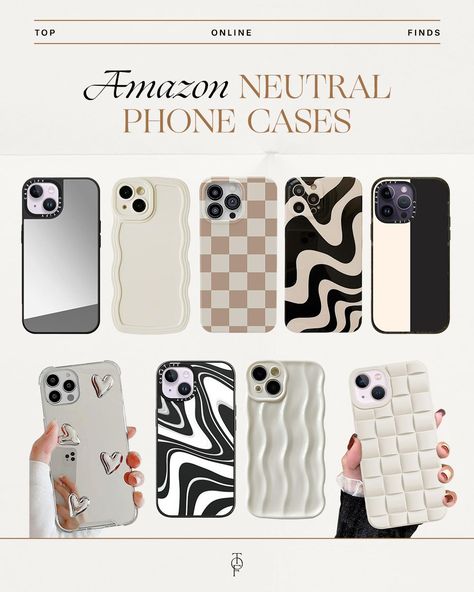 Keep it chic and sophisticated with these neutral phone cases from Amazon! Elevate your device with timeless elegance and understated charm. From classic leather to modern minimalist designs, find the perfect case to complement your style while offering essential protection. Phone Cases Neutral, Iphone Case Minimalist, 2024 Phone Case, Trendy Phone Cases 2023, Amazon Phone Cases Iphone 11, Phone Case Trendy, White Iphone Case Aesthetic, Classy Phone Cases For Women, Aesthetic Phone Case Amazon