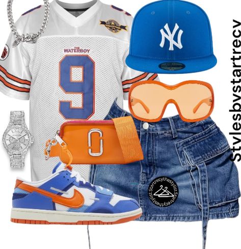 Shop Dunk Low Scrap 'Knicks' and other curated products on LTK, the easiest way to shop everything from your favourite creators. Daily Fits, Dunks Outfit, Vacation Outfits Women, 2000s Fashion Trends, Teen Swag Outfits, Cute Outfits With Jeans, Cute Birthday Outfits, Glam Outfit, Shein Outfits