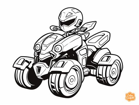 illustration of Quad bike to color Motorcycle Coloring Pages, Couples Caring, Quad Bike, Free Kids, Coloring Pages For Kids, Coloring Page, To Color, Quad, Crayon