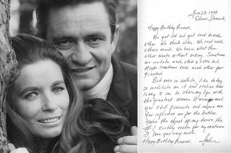 ''The greatest woman I ever met'': Johnny Cash's love letter to wife June voted world's best - Mirror Online Song Images, Johnny Cash Love Letter, Well Images, Letter To Wife, June And Johnny Cash, John Cash, Johnny Cash Quotes, June Carter, The Greatest Love