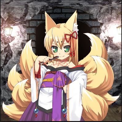 Tamamo, MGQ Gravity Falls Monsters, Monster Girl Quest, Human Hybrid, Female Ocs, Tamamo No Mae, Monster Musume, Waifu Material, Wolf Girl, Monster Girls