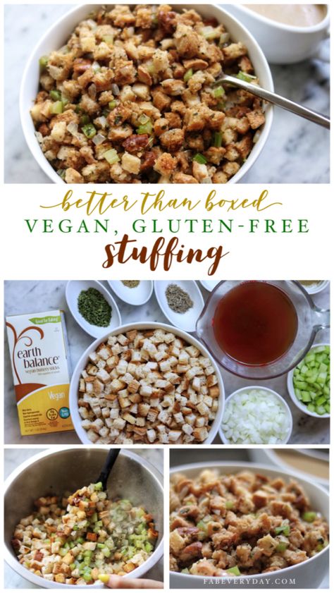 Gluten Free Stuffing Thanksgiving, Stuffing Vegan, Gluten Free Stuffing Recipes, Gluten Free Thanksgiving Recipes, Gluten Free Stuffing, Thanksgiving Side Dish, Gluten Free Thanksgiving, Vegan Thanksgiving Recipes, Thanksgiving Recipes Side Dishes